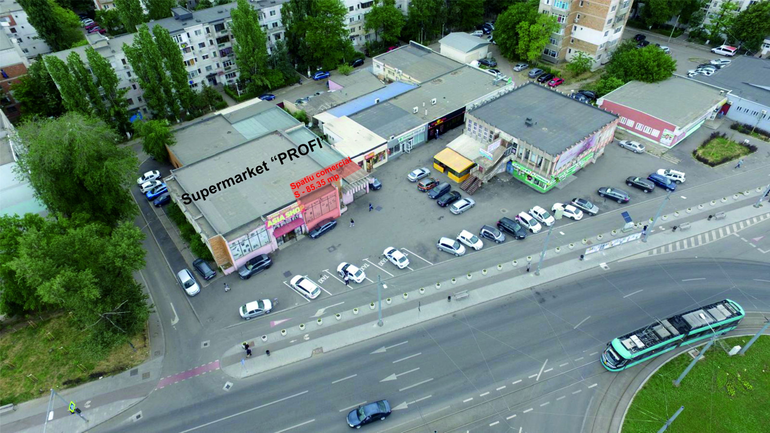 Inchiriem spatiu comercial langa Profi